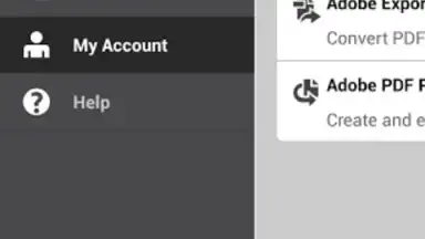 Captura de tela de Adobe Acrobat Reader 5