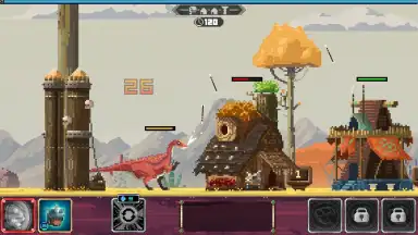 Captura de tela de Tiny Dino World 1