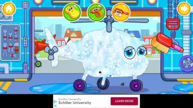 Captura de tela de Airplane wash 2
