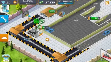 Captura de tela de Idle Car Factory 6
