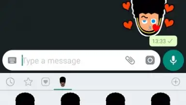 Captura de tela de London Guard Stickers 3