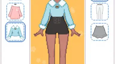 Captura de tela de Momo's Dressup 3