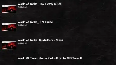 Captura de tela de World Of Tanks TV 4