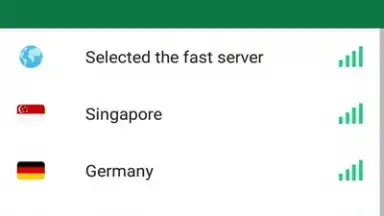 Captura de tela de VPN Shuttle 1