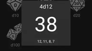 Captura de tela de RPG Simple Dice 4