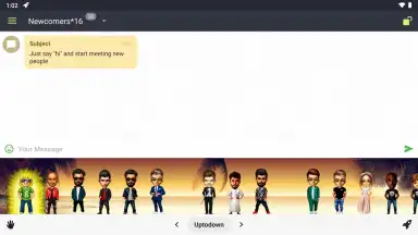 Captura de tela de Galaxy - Chat & Play 2