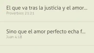 Captura de tela de Biblia Diaria 3