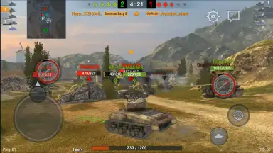 Captura de tela de Tanks Blitz 5