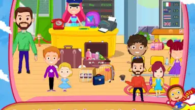 Captura de tela de Toon Town - Airport 5