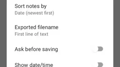 Captura de tela de Notepad 2