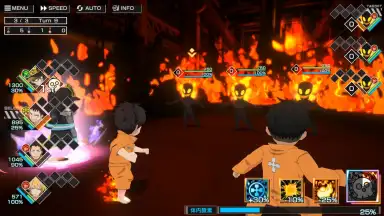 Captura de tela de Fire Force: Enbu no Shо 11