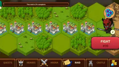 Captura de tela de Raid Heroes: Sword and Magic 11