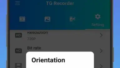 Captura de tela de TG Recorder - Screen Recording 1