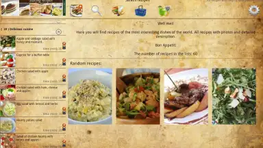 Captura de tela de Salad recipes 5