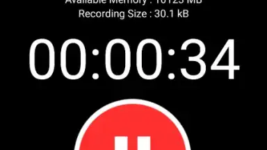 Captura de tela de Hidden Voice Recorder 4
