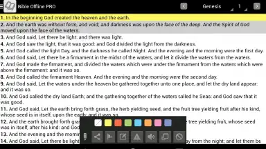 Captura de tela de Bible Offline KJV with Audio 5