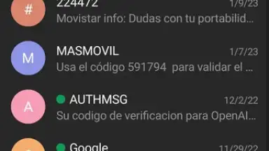 Captura de tela de Chomp SMS 4