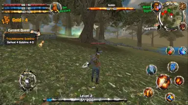 Captura de tela de Kingdom Quest: Crimson Warden 5