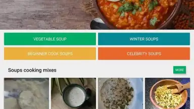 Captura de tela de Soup Recipes 6