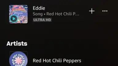 Captura de tela de Amazon Music 9