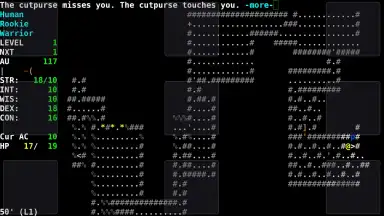 Captura de tela de Angband (Angdroid) 1