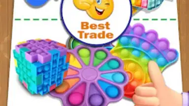 Captura de tela de Fidget Trading! Pop It fidget 5