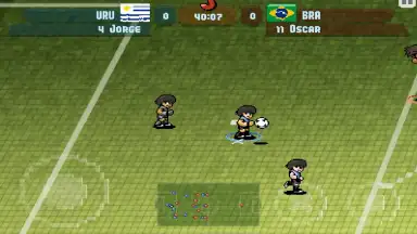 Captura de tela de Pixel Cup Soccer 3