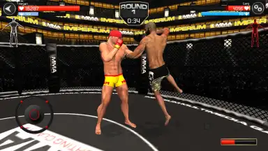 Captura de tela de MMA Fighting Clash 13