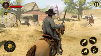 Captura de tela de West Cowboy Games Horse Riding 7