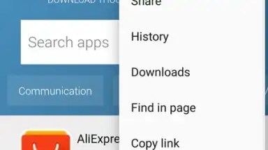 Captura de tela de 4G Browser 4