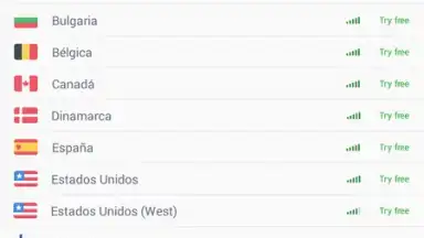 Captura de tela de Browsec VPN 3