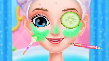 Captura de tela de Little Princess Makeup Mania 5
