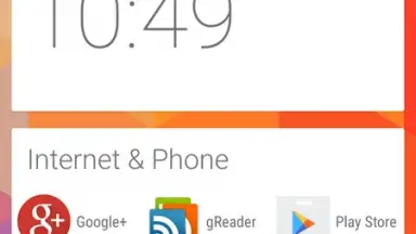 Captura de tela de Lightning Launcher Trial 6