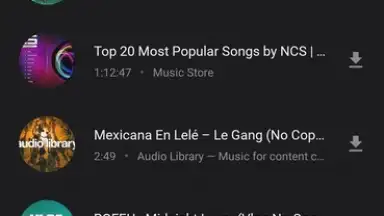 Captura de tela de MP3Tube 2