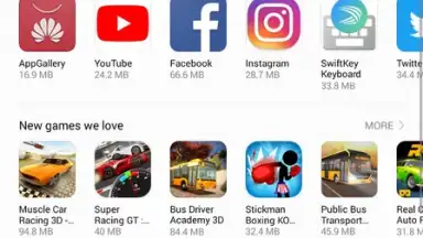 Captura de tela de Huawei AppGallery 4