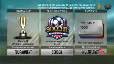Captura de tela de Football 2019 10