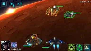 Captura de tela de Independence Day Battle Heroes 2