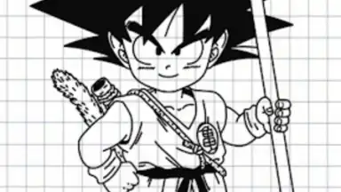 Captura de tela de Draw Goku 2