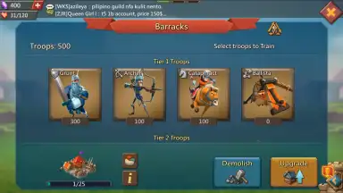 Captura de tela de Lords Mobile 10