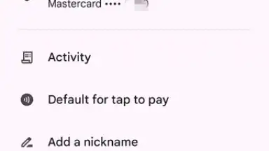 Captura de tela de Google Wallet 4