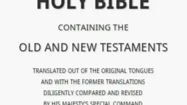 Captura de tela de Holy Bible (KJV) 7