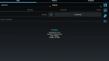 Captura de tela de BP Log 12