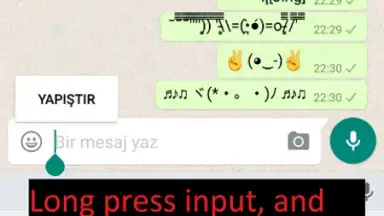 Captura de tela de Upside Down Chat+ 9