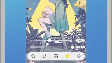 Captura de tela de Clip Studio Paint 7