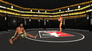 Captura de tela de MMA Fighting Clash 2