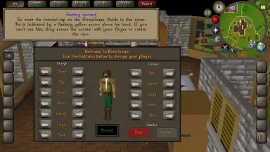 Captura de tela de Old School RuneScape 3
