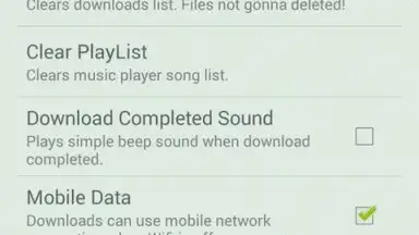 Captura de tela de Download Manager Android 2