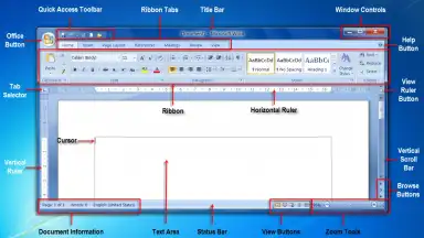 Captura de tela de Basic Word 2007 Reference 2