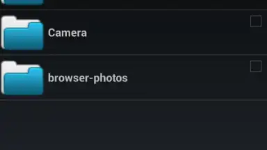 Captura de tela de SD Card Manager 1