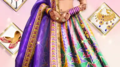 Captura de tela de Fashion Dress Up Wedding Games 6